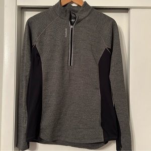 Reebok lightly lined pullover zip jacket